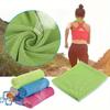 Quick Drying Cooling Towel Soft Breathable Chilly Sweat Absorption Cold Towel with Storage Box Sports Running Yoga Gym Club