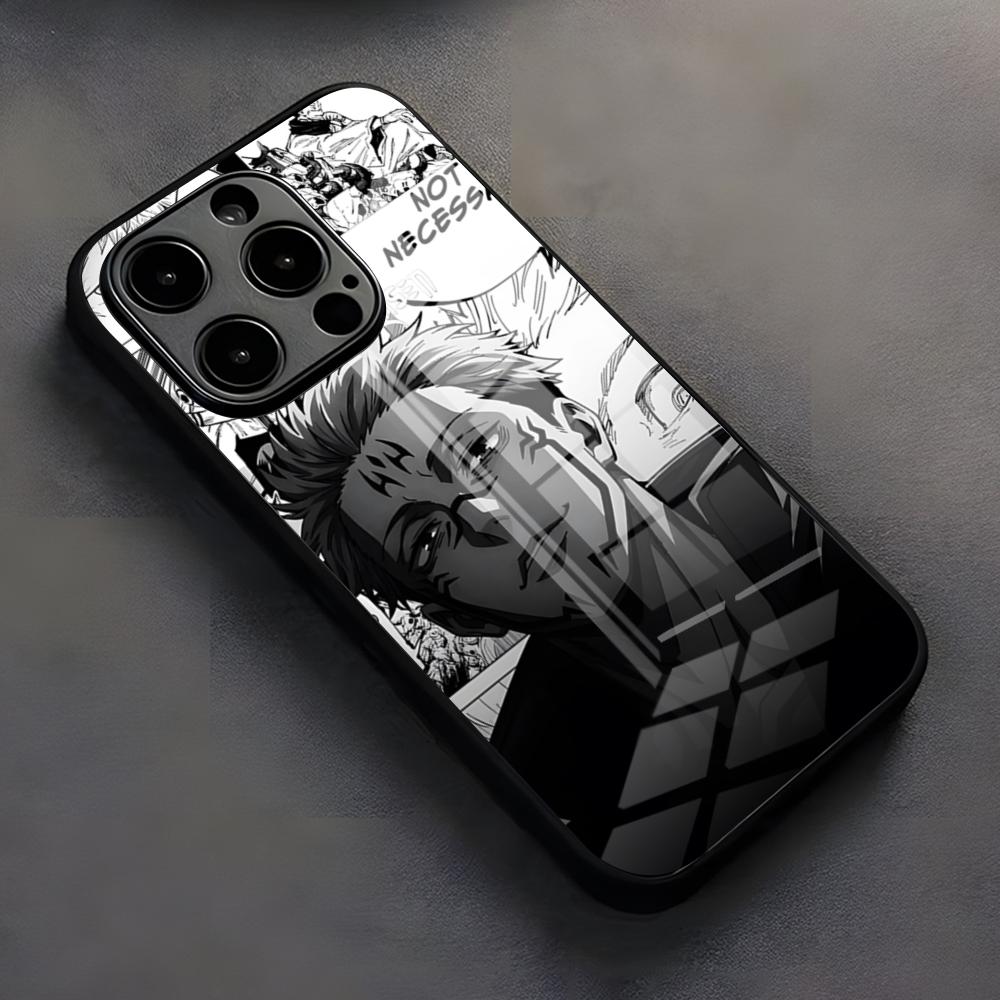 Крутой чехол для телефона Сатору Годжо из Jujutsu для iPhone 17 Pro Max 16 15 14 Pro Max 13 11 X Xs Xr 8 7Plus Силиконовый чехол