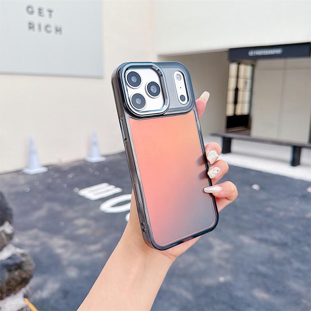 Роскошный Цветной Хамелеон Чехол для Телефона Для iPhone 17 Pro Max Air 16 15 Plus 14 13 12 11 X XS Ударопрочный Защитный Задний Чехол для Мобильного