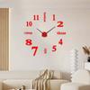 Nordic Style Wall Clock With Silent Sweep Mechanism For Office And Home Spaces