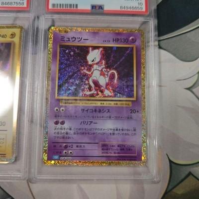 PSA10 PIKACHU CLL 008 032 MEWTWO CLK014 2set Japaneae Pokemon Card Classic