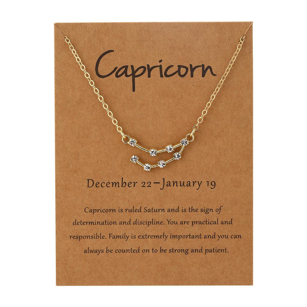 Ожерелье для женщин, ожерелье с подвеской в виде карты зодиака, простая персонализированная цепочка на ключицу с бриллиантовым ожерельем в виде созвездия, элегантное ожерелье