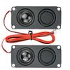 2pcs Audio Speaker Single Diaphragm Bass Computer Speaker DIY for Home Theater 10045 LED TV Speaker Audio System