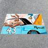 PlymouthsRunnersFlag Party Flags Home Decor Tapestries Banners Background Decorations Holiday Decorations Backdrops