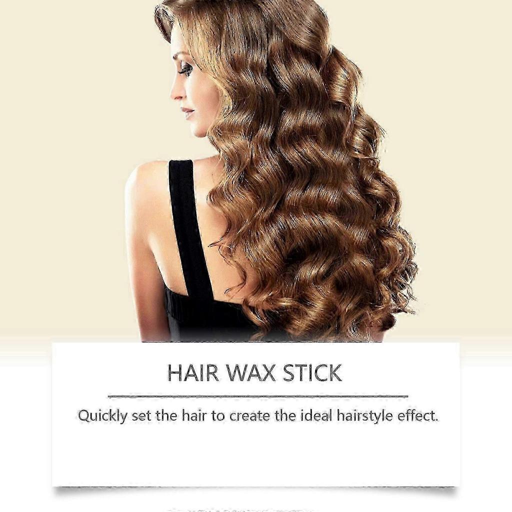 2025 Hoegoa Glossy Hair Wax Sticks Create A Shiny Appearance, Are Easy To Clean, Keep Hair Fresh And Clean, And Are Styling Hair Wax