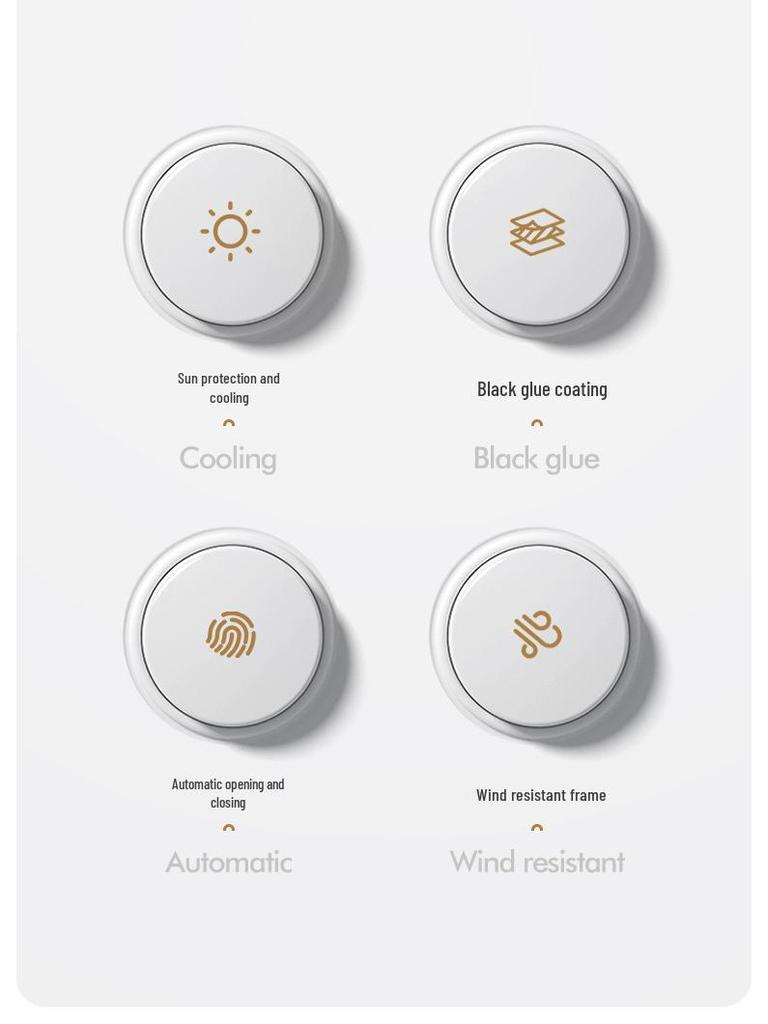 Dual-Use Extra-Large Folding Umbrella: Anti-UV, Rain or Shine, For Two