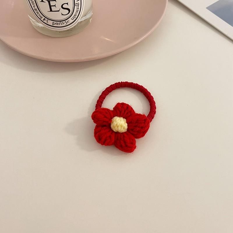 New Kids Elastic Hair Bands Bow Kawaii Sweet Elastic Hair Ring Hair Tie Headwear Girls Kids Hair Accessories