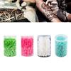 Disposable Tattoo Ink Cup Silicone Permanent Tattoo Makeup Eyebrow Makeup Pigment Container Caps Tattoo Accessories