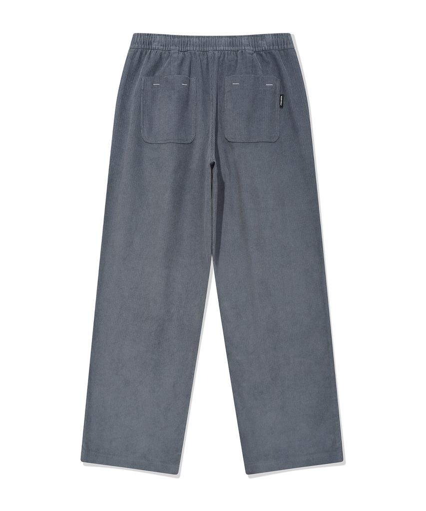 WACKY WILLY Corduroy Elastic Pants Blue