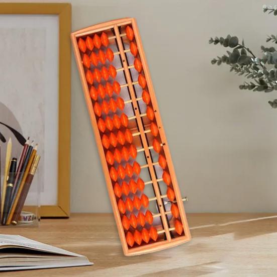 Student Abacus 13-Row 5 Beads Beginner-friendly Abacus Beadwork Kindergarten Calculator Abacus Home Supply