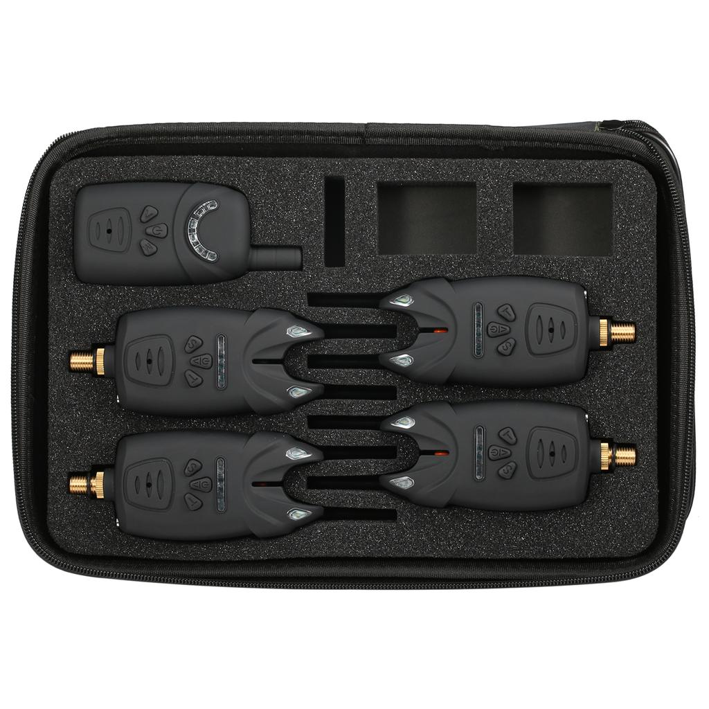 Electronic Fishing Alerts Bite Alarm LED Wireless Fishing Alarm Digital Fishing  Receiver Sound