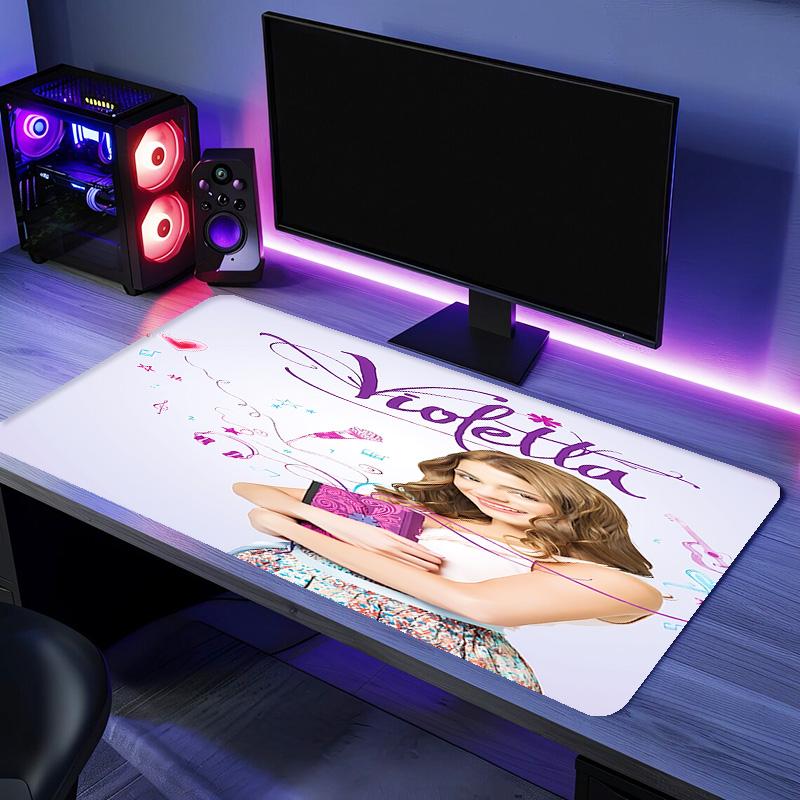 Violetta Mouse Pad - Non-Slip Rubber Base, Smooth Surface for Work,Gaming,Office,And Home Use, Desk Mouse Pad