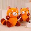 Red Panda Plush Doll Soft Stuffed Animal Doll Huggable Pillow Soft Cute Doll Plushies Appease Toys Bedroom Decor Plush Toy