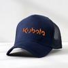 Трактор KUBOTA Черная Бейсболка Унисекс Повседневная Snapback Кепка Для улицы Все сезоны Сетчатая дышащая Тракер Кепка Gorras