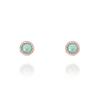 AUGUST ALICE Gem Etoile Cubic Mint Earrings