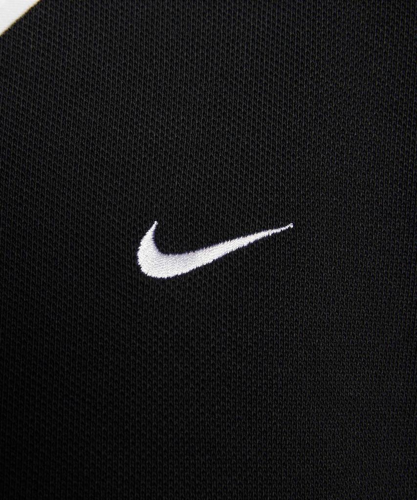 Nike Спортивная футболка-поло оверсайз с длинным рукавом W - Черная:Белый / If0358-010