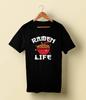Футболка Ramen Life Смешная футболка с миской лапши Аниме футболка с лапшой Японская футболка Любитель рамена Футболка для студента Футболка Ramen Японская еда Футболка