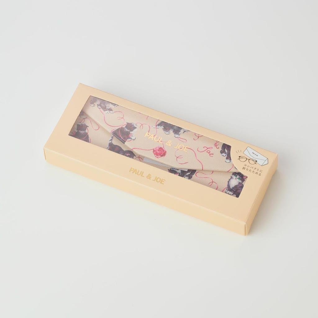 Marks PAJ-GS16-BE Тонкий футляр для очков, Paul & Joe Кошки с клубком