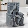 Антиударная Прочная Фигурка Анубиса Сидящего на Троне Статуя Ладонью 3D Печать Тонкая