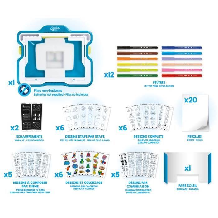 Maped Creativ - Lumiboard - Световая машина для обучения рисованию для детей от 4 лет