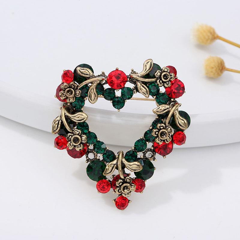 1PC Snowman Christmas Brooch Pin Collar Pin Lapel Pin Fashion Jewelry Christmas Gift