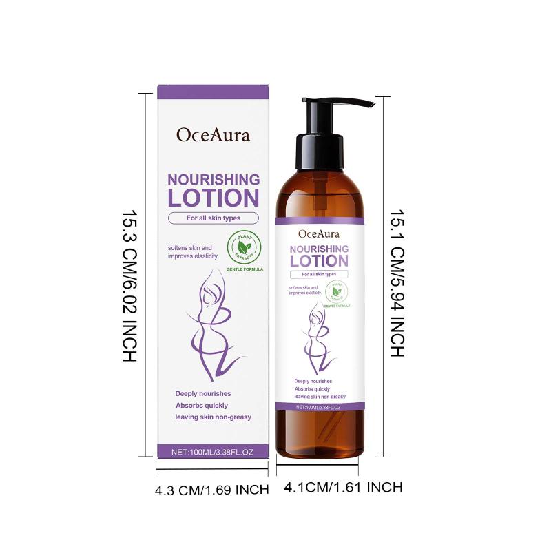 Nourishing Lavender Body Lotion with Coconut Oil Moisturizer For Dry Sensitive Skin Winter Rich Cream  for Everyday Use