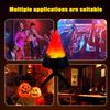 Simulated Flame Light House Realistic Halloween Haunted Look LED Flame