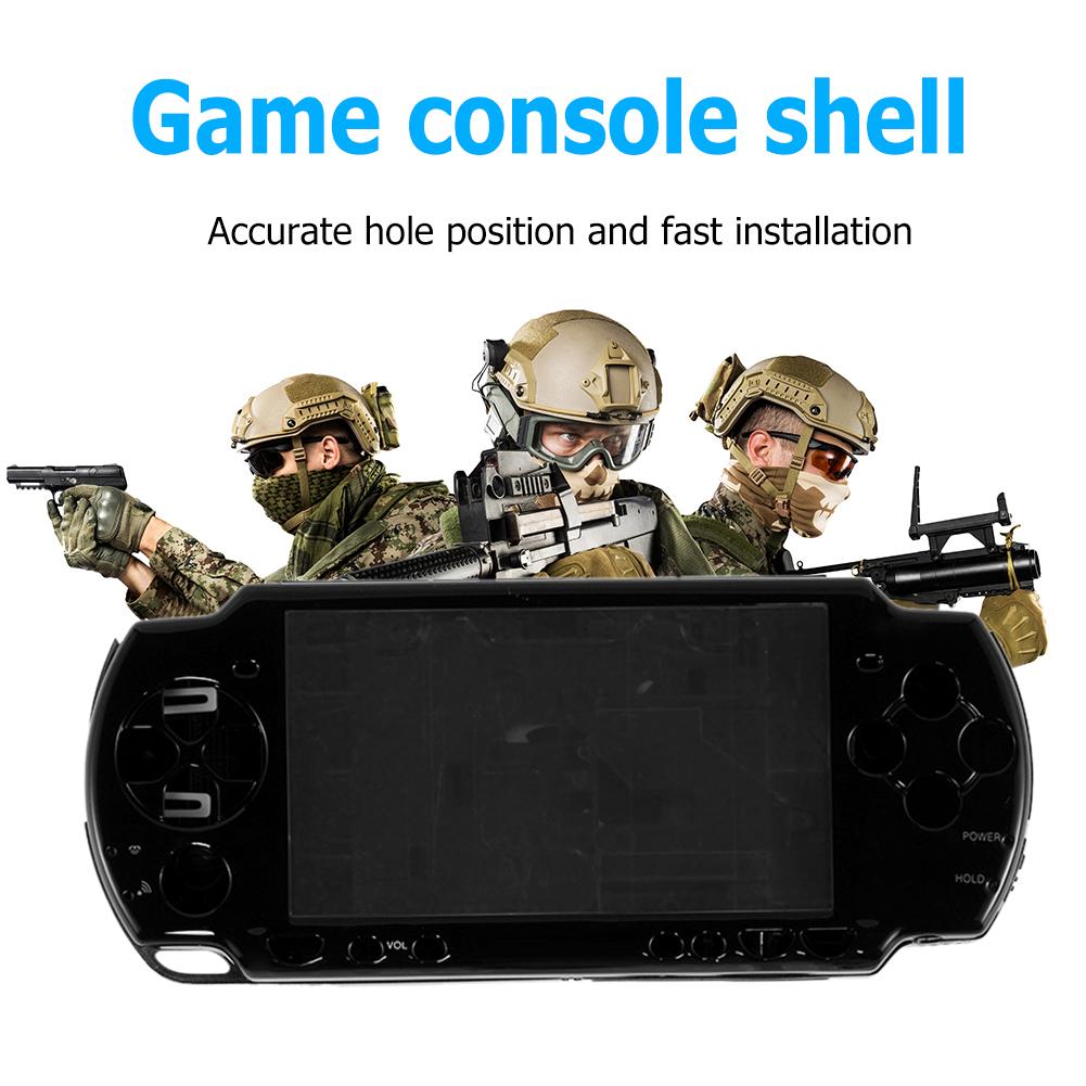 Housing Shell Cover Professional Full Housing Shell Cover Replacement with Button Kit for PSP2000 Game Console Accessories