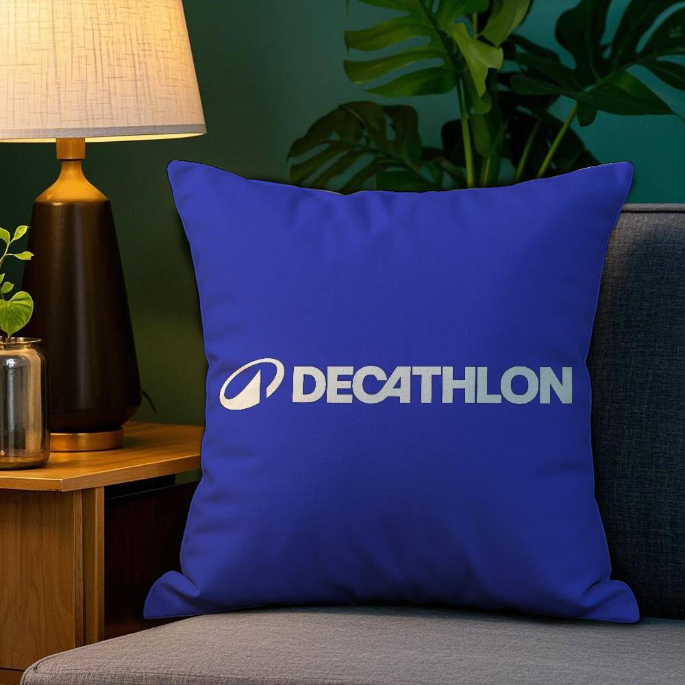 C-Classic D-DecathlonS Наволочка Плюшевая ткань Мягкая Двусторонняя печать Домашний диван Высококачественная наволочка Накидка