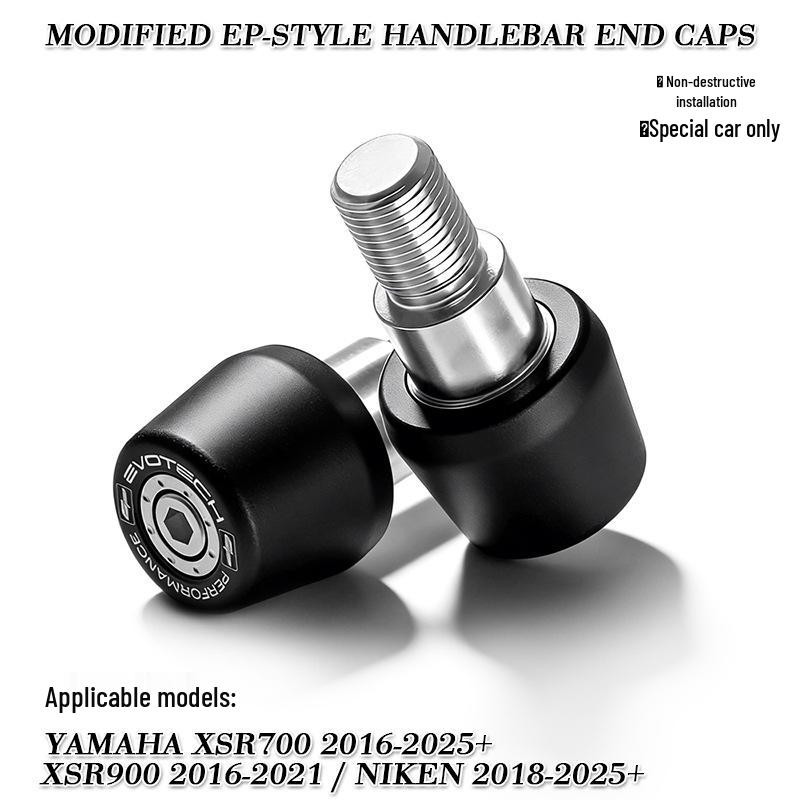 Aluminum Alloy Weighted Handlebar Ends for Yamaha XSR700/XSR900