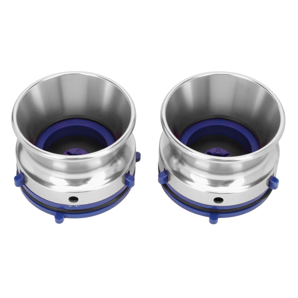 1 Pair NAB Hub Adapters Polished Aluminum Alloy Universal Loading Device 10 Inch Opener for Studer ReVox for Akai Silver