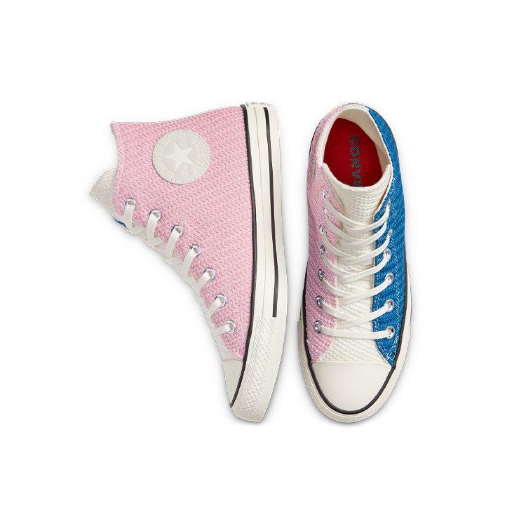 Converse Кеды Chuck Taylor All Star Runway Cable Blue Pink Hi 'Pink Blue' Женские 568664C
