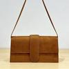 Small Square Bag Portable Armpit Hand-held Flip Cover All-match Single Shoulder Matte Retro Crossbody Jacquemus