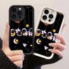 JT236 Исследуем Вселенную с милым мультяшным астронавтом для iPhone 17 16 Pro Max Samsung S26 Ultra A17 A16 A07 A56 Xiaomi 15T Redmi 15c Мягкий чехол