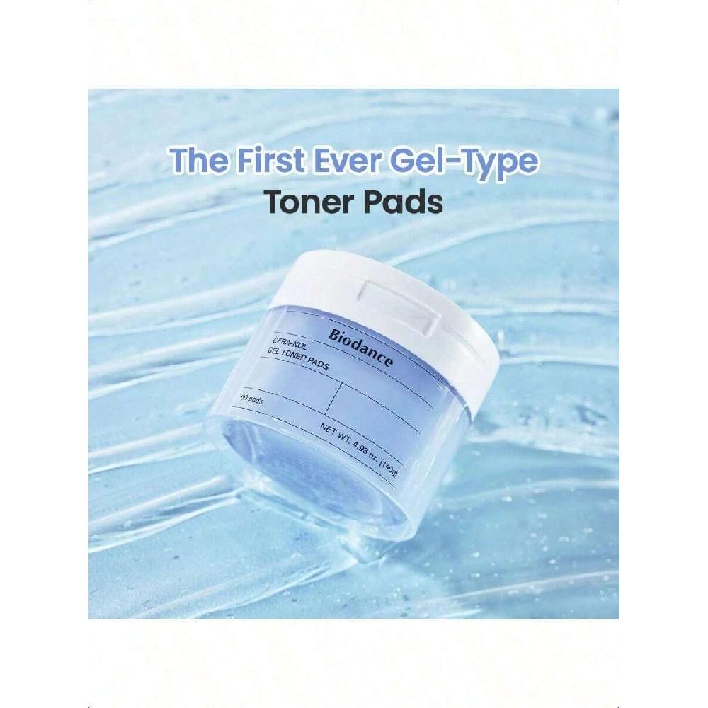 Biodance Cera-nol Gel Toner Pads 140/60pads