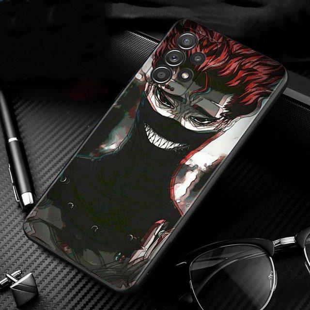 Чехол для Samsung Galaxy A51 A71 A01 A11 A21 A21s A31 A41 A72 A52 A42 A32 A22 A12 A02 A02s F42, чехол для телефона, черный клевер, аниме