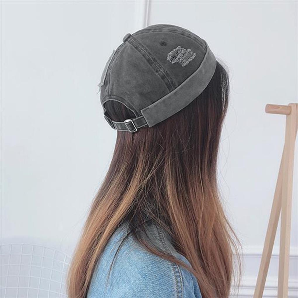 Шапка Tio Vintage (Серый) / Бесшовная тюбетейка