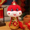 Happy New Year Snake Year Plush Toy Chinese Style Lucky Snake Doll Plushies Children