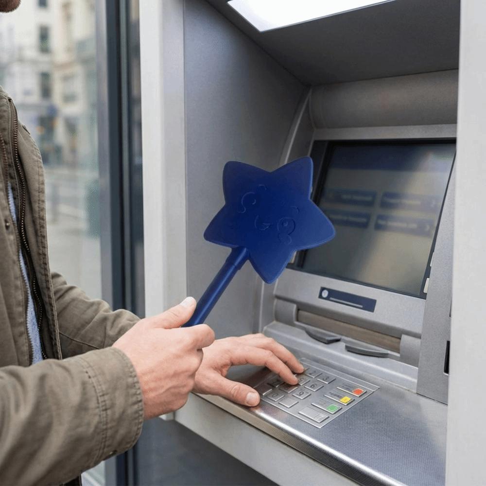 Funny 3D Printed Wand Tap To Pay Contactless Credit Card Holder Children's Role-playing Prop
