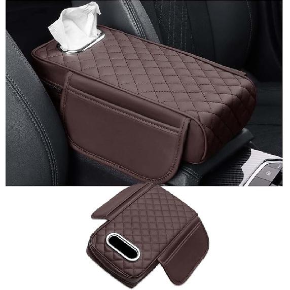 Подлокотник из пеноматериала с эффектом памяти для Volkswagen VW Taigo Touran Tiguan CC Beetle Passat Jetta B6 B7 B8, чехлы на центральную консоль с отделением для салфеток и