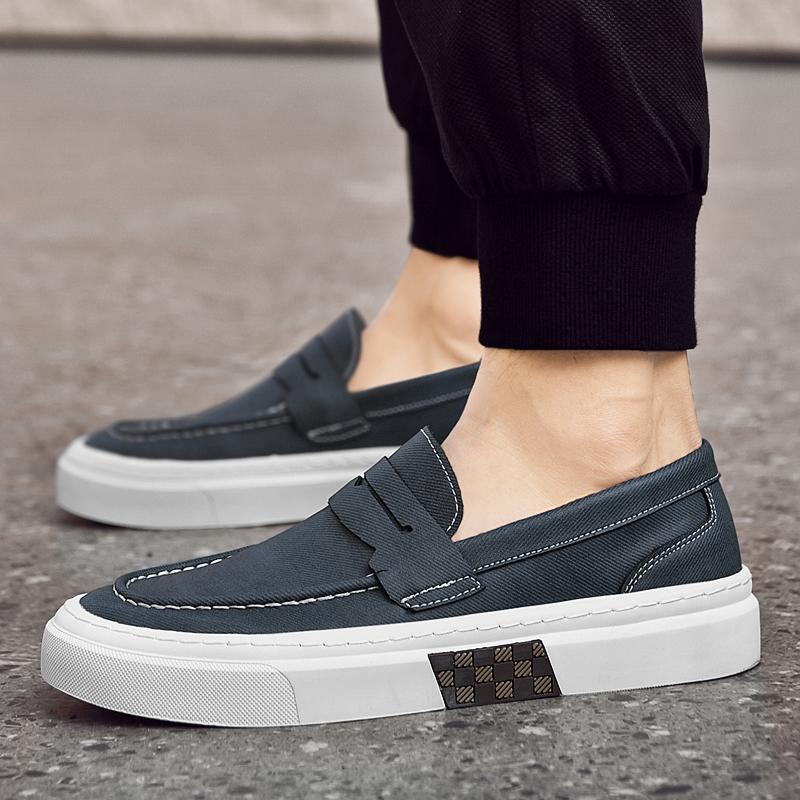 Молодежные трендовые мужские мокасины, роскошная мужская обувь, весна и осень, новые мужские кожаные туфли на плоской подошве для ходьбы, повседневные мужские кроссовки