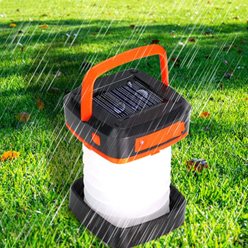 Светодиодный фонарик на солнечной батарее, мощный, для кемпинга, палаточный фонарь, ручной фонарь, лампа-фонарь