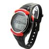 Freegun [N0129] - Montre silicone 'Freegun' noir rouge (digital)
