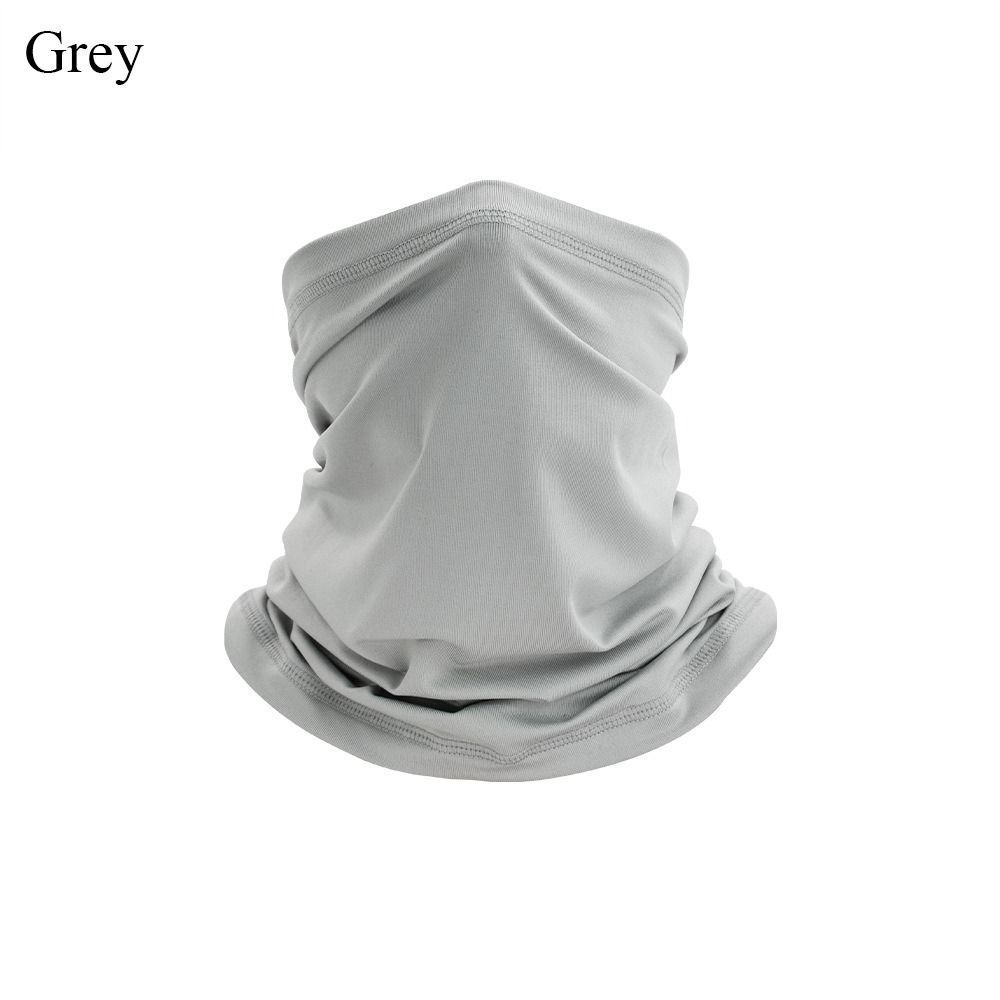 Маска для лица из ледяного шелка, защита от солнца и УФ-лучей, гетра для шеи, модный шарф, для занятий спортом на открытом воздухе