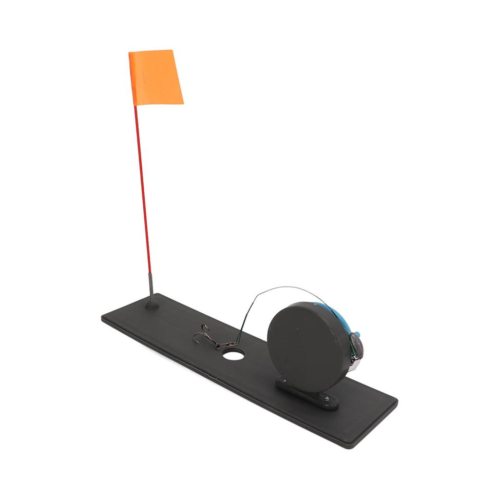 Подледная рыбалка Tip Up Pole Портативная удочка для подледной рыбалки с катушкой и плавающей базой для флага для зимы