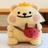 Plush Crown Bear Cushion Cartoon Toy Cute Stuffed Doll Decoration Kids Gift