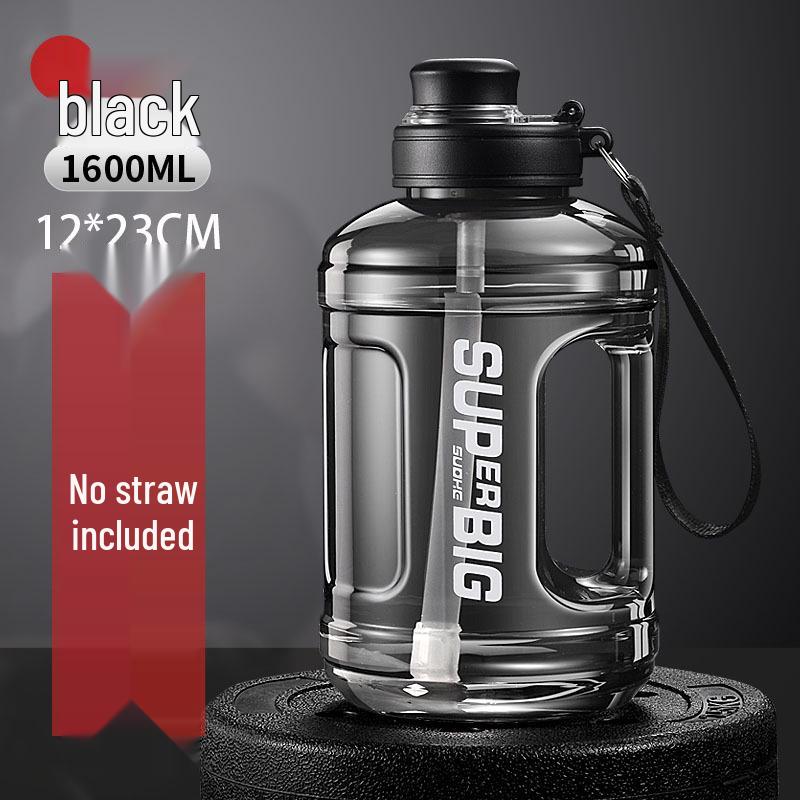 Large Capacity High-Temp Resistant Sports Water Bottle - Ton Ton Portable Plastic Cup & Barrel