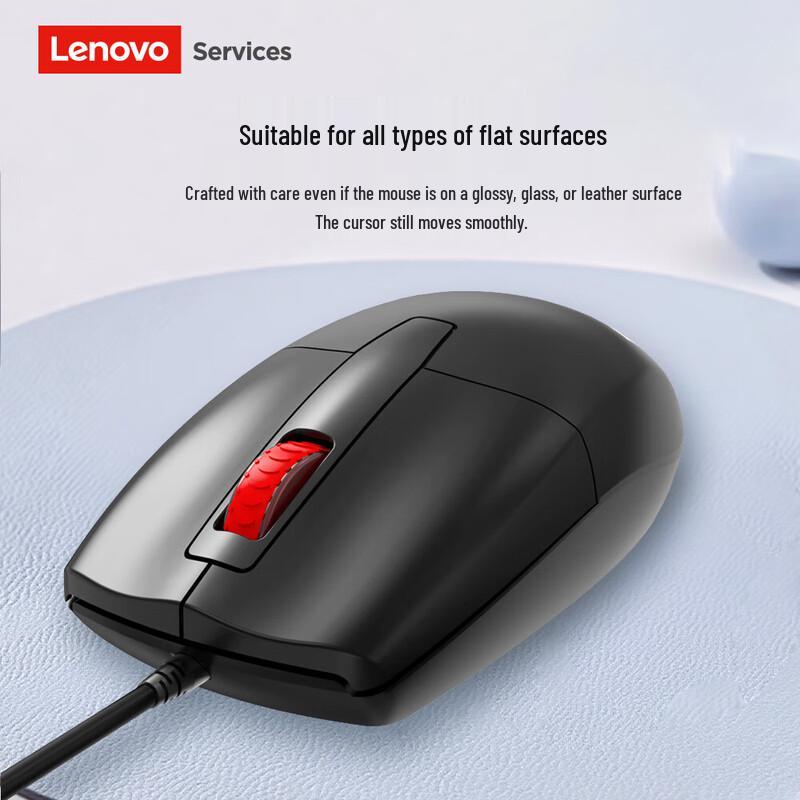 Lenovo M01 Wired USB Office Mouse (5-Pack)