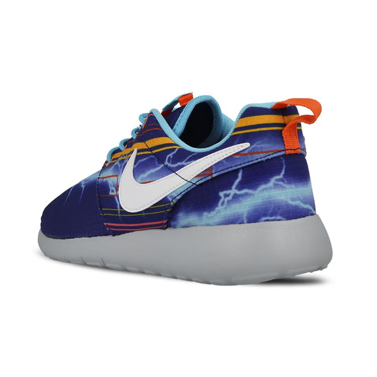 Nike Roshe One Print 'Синий Белый Красный' GS 677782-401