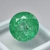 Natural Colombian Green Emerald 20.95 Ct Round Cut AA+   Gemstone